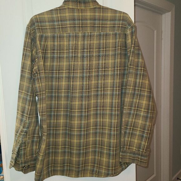 Columbia Men's Plaid Cotton Button Down Shirt - Picture 11 of 14